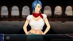 dragon ball bulma and panchy in wild sex scenes