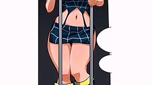 Saya Nonton Jolyne Berinteraksi dengan Penjaga di Scene Hentai Spanyol Subtitle... Merasakan Tegangan Halus Naik Diam-diam