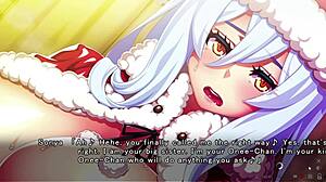 That girl with the huge chest enjoys a wild holiday encounter in Yarinaoshi no Christmas.