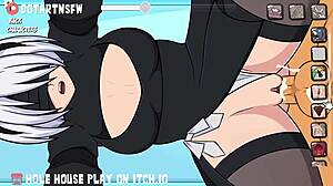 Man, Yorha 2B creampie scenes in Hole House are insane! Rule 34 cartoon full compilation rocks. Yorha’s moves just blow my mind!