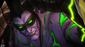 illidan warcraft anime