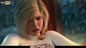 hey, ever seen a cartoon threesome with futanari rough anal action like this?
