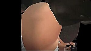 cum slut gets filled in 3d cartoon anime