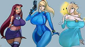 I found Waifus Acrylictoon by Nomsoo, it's a cool anime collection