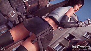 Cute girl stripped bare for intense hardcore hentai action tonight