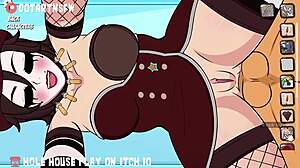 Mad Moxxi Borderlands milf gets wild in full creampie scenes from Hole House game Rule 34 hentai.