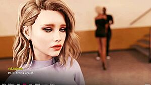 Intense Emotions Surge As Teen Handles Massive Cock In Hentai Game With Big Tits And Ass Action