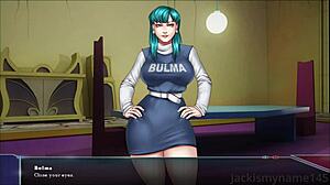 a wild dragon ball adventure unfolds with bulma and panchy in steamy sex scenes