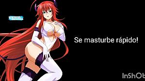 rias joi hentai got me hooked, wow! 😍