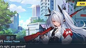 Blue Archive unleashes fierce jerk off instructions during Ioris steamy bikini vacation in this anime hentai.