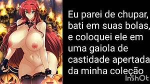 Jerk Off Instructions with Hentai Rias Translated