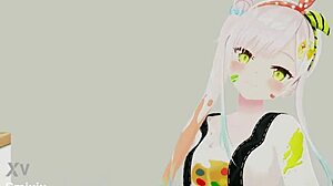 Airani Lofifteen Hentai VTuber Undress Dance in 3D!