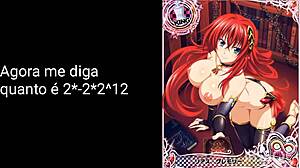 Jerk Off Instructions with Hentai Rias Translated