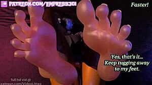 i crave worshipping her soles in femdom humiliation