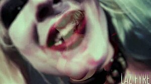 i can't believe harley quinn's rough pounding in this parody