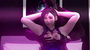 Smashing Final Fantasy 3D Hentai Group Action