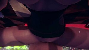 Blonde Disney Belle in Game Animation