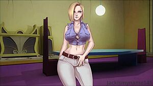 a wild dragon ball adventure unfolds with bulma and panchy in steamy sex scenes