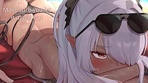 Blue Archive JOI - Iori's Vacation Turns Into Kinky Fun