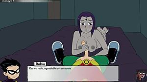 Raven's Date Ends with My Cock in Her Mouth!