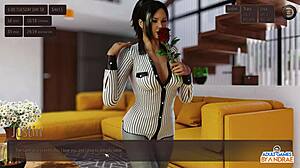 Lisa Teasing Justin in Exhibitionist Ep21 - Living with Temptation American Sunset