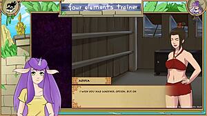 Avatar Last Airbender Trainer Hits Anal Orgasm with Lesbian Assfucking in Part 44!