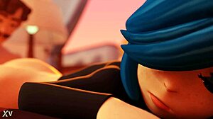 Marie’s Casting Pt 2: Does She Finger Herself Best in Blender Animation? Marie Stuns on Camera!
