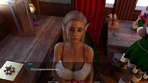 The Lust City 47 - Busty Christmas Elf Stuns Santa