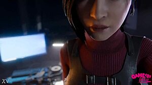 I’m Obsessed With Ada Wong Giving Leon An Incredible Handjob In This Animation!