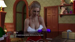 The Lust City 47 - Busty Christmas Elf Stuns Santa