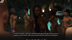 taboo university 98 explores nude camp with curvy anime outfits and university adventures