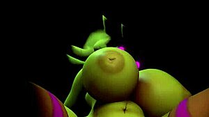 hey, wanna see toy chica in panic room action?