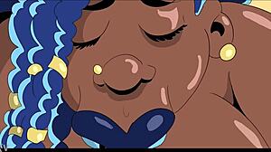 good head - you like this monster cock, huh?