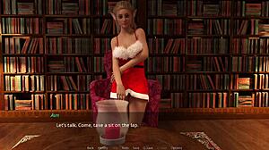 The Lust City 47 - Busty Christmas Elf Stuns Santa