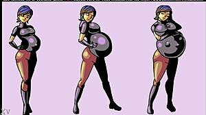 I’m amazed by these anime pregnant expansion scenes from July 2020