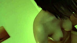パート2【爆乳ヤリマン女子大生とメンエスプレイ】: yo, this busty japanese college slut loves teasing as an esthetician!