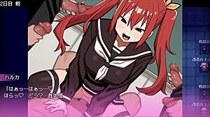 What if the heroine's dark side emerges in full Japanese gallery blowjob scenes