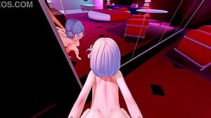 pov doggystyle anal creampie with chisato nishikigi - lycoris recoil hentai