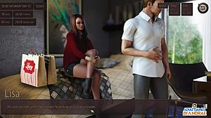 Lisa Teasing Justin in Exhibitionist Ep21 - Living with Temptation American Sunset