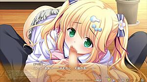 Amanatsu Adolescence Features Amakasu Amane Delivering Intense Blowjob Action