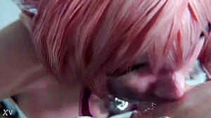 Fundo Da Garganta Deep Oral Action
