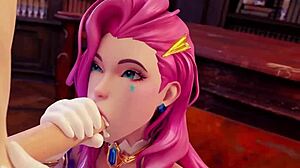 Seraphine All Sets in Stunning 3D Anime Action