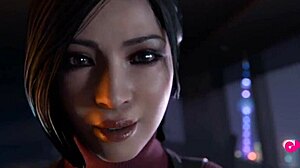 I’m Obsessed With Ada Wong Giving Leon An Incredible Handjob In This Animation!