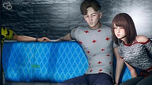 Dive into the steamy intro of this 3D hentai game with Eternum gameplay.
