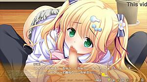 Amanatsu Adolescence Features Amakasu Amane Delivering Intense Blowjob Action