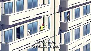 Descriptive journey through Kiznaiver episode 3 with Spanish subtitles and focus on tits