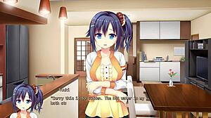 Casual-narrative in sword art online asuna yuuki goes through common route ecchi scene 2 with yuuki goshogawara