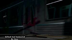 Harley vzame vožnjo v metroju s polnimi zvočnimi efekti