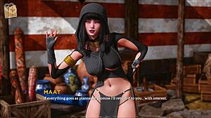 Eternum 297 showcases big 3d tits in anime game action