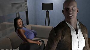 Stay Vam Cunnilingus in 3D Hentai with Cheating Housewife. Milf Pussy Licked Hard.
